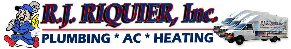 RJ Riquier Connecticut Plumbing – Heating – AC – Solar Logo